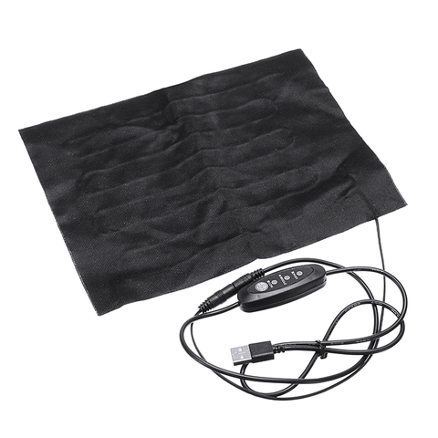 1 pc Lavable USB Électrique Coussin Chauffant 3 Vitesse de Température Réglée BRICOLAGE Thermique Gilet Veste Vêtements Coussinets Chauffants 170*240mm ► Photo 1/6