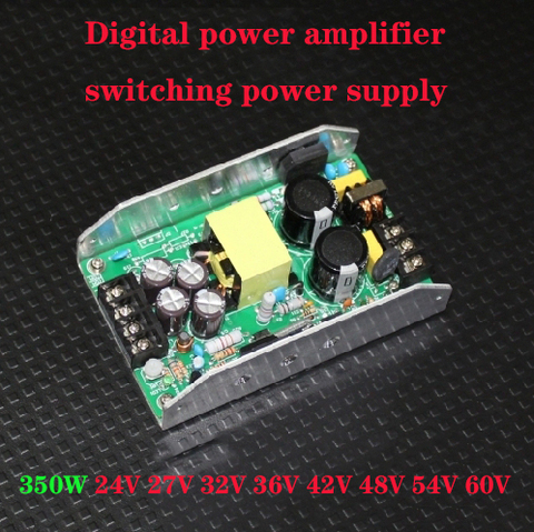 Amplificateur alimentation à découpage 350W 24V 32V 36V 42V 48V 54V 60V pas de bruit tension d'entrée 88 ~ 264VAC ► Photo 1/5