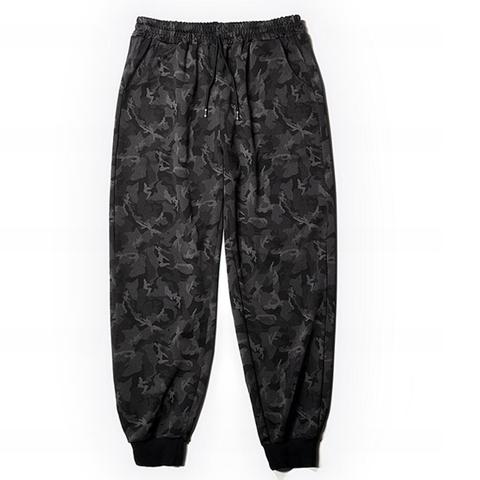 Pantalon de sport de Camouflage épais pour hommes, molleton, grandes tailles 5XL 7XL, extensible, à la mode, pantalon crayon, automne décontracté ► Photo 1/6