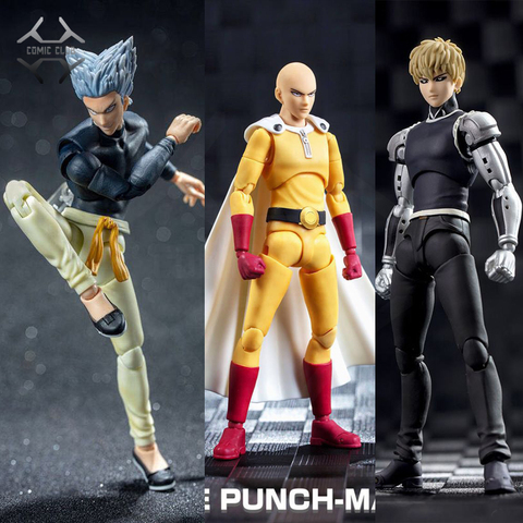 Figurine en PVC de CLUB de bande dessinée, modèle Dasin DM greattoys gt One Punch Man saita/Genos/Garou SHF 1/12, figurine d'action, jouets animés ► Photo 1/6