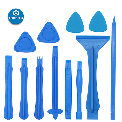 Kit d'outils d'ouverture en plastique, pour iPhone tablette PC LCD réparation de l'ouverture de l'écran outils à main pour l'électronique Kit d'outils 12 pièces ► Photo 1/6