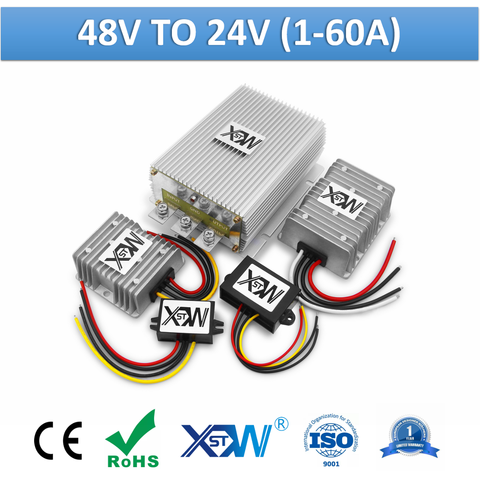 Convertisseur de puissance de commutation de 48 v à 24 V, 1a à 60a, régulateur de tension de camion ► Photo 1/6