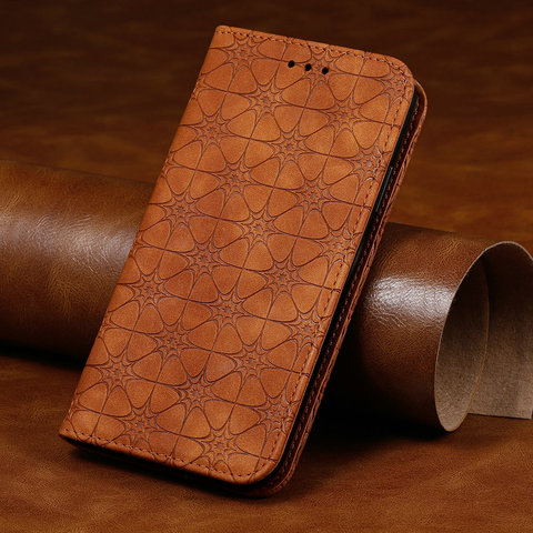 Poco M3 X3 NFC F2 Pro 5G étui à rabat Premium 3D gaufrage motif portefeuille porte-livre pour Xiaomi Poco X3 étui Mi PocoPhone M 3 X Funda ► Photo 1/6