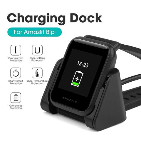 Chargeur magnétique USB de remplacement pour montre connectée Xiaomi Huami Amazfit Bip Youth, modèle A1608, charge rapide, câble, berceau ► Photo 1/6