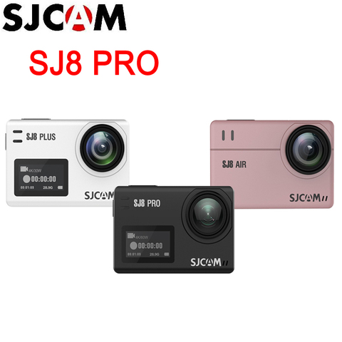 SJCAM SJ8 Pro 4K 60FPS Ambarella jeu de puces Sport extrême caméra d'action WiFi télécommande casque étanche DV ► Photo 1/6