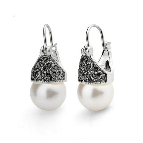 Marque lutopian – boucles d'oreilles Vintage rétro en perles simulées pour femmes, bijoux Anti-allergie, cadeau, 1 # RG85581 ► Photo 1/6