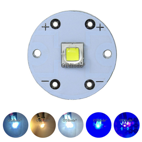 Diode lumineuse LED Cree XM-L2 T6 XML2 U2, 10W, ronde, 20mm, PCB, pour lampe de poche, phare de voiture, ampoule haute puissance, bricolage ► Photo 1/6