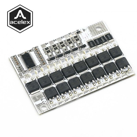 Bms 3s/4s/5s 12v 16.8v 21v 3.7v v 100a, carte de Circuit de Protection de batterie Lithium-ion Lmo ternaire, charge d'équilibre li-polymère ► Photo 1/6