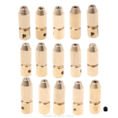 1 Pc 2.3mm 3.17mm Micro perceuse pince montage mandrin 0.7-3.2mm moteur électrique arbre Au18 20 livraison directe ► Photo 1/6