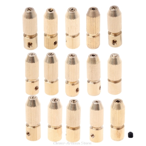 1 Pc 2.3mm 3.17mm Micro perceuse pince montage mandrin 0.7-3.2mm moteur électrique arbre Au18 20 livraison directe ► Photo 1/6