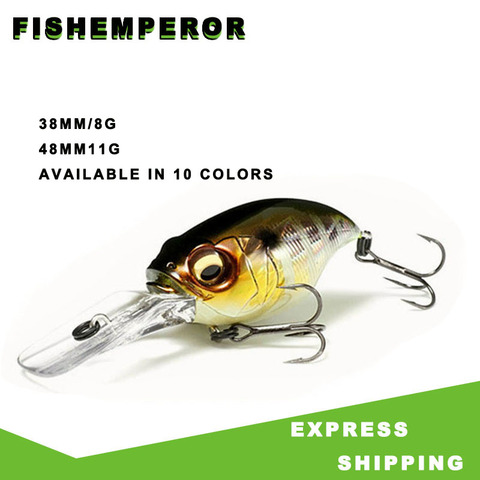 Jerkbait – leurre méné rigide de type wobbler, appât artificiel idéal pour la pêche au brochet ou au bar, à la manivelle ou à la carpe, 38mm/8g, 48mm/11g ► Photo 1/6