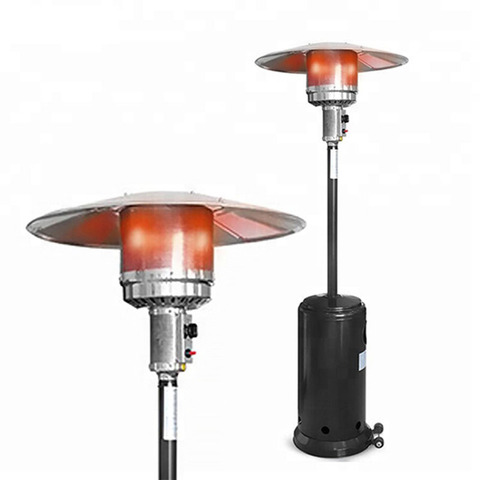 Chauffage au gaz sur pied pour Patio, en acier inoxydable, pour intérieur et extérieur, maison, jardin, température réglable, 1300W ► Photo 1/1