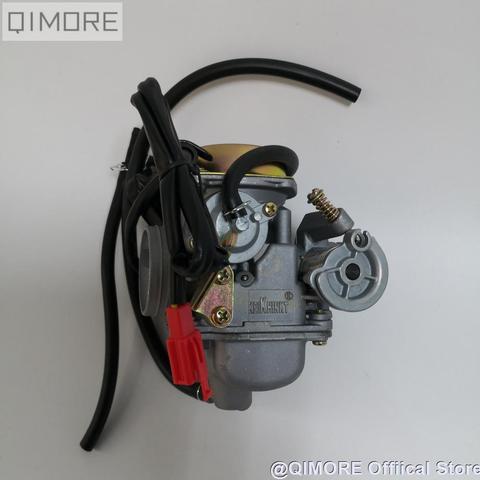 Carburateur PD24J, pour Scooter, pour vtt, pour cyclomoteur GY6 125 GY6 150 152QMI 1P52QMI 157QMJ 1P57QMJ ► Photo 1/6