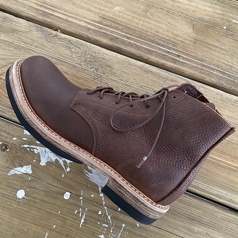 MD3.3mm hommes véritable 3.3mm épais en cuir de vache moto décontracté cavalier botte en cuir de vachette Super qualité bottes ► Photo 1/6