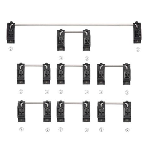 Stabilisateurs à vis Cherry pour clavier mécanique personnalisé ► Photo 1/6