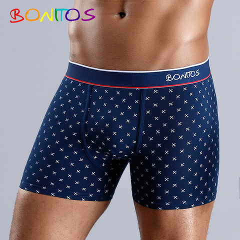 BONITOS – Boxer en coton pour homme, sous-vêtement masculin, caleçon sexy pour père de famille sensuel ► Photo 1/6