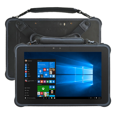 Tablette pc industrielle windows 10 robuste, 10.1 pouces, avec port RJ45 ST11-W ► Photo 1/6