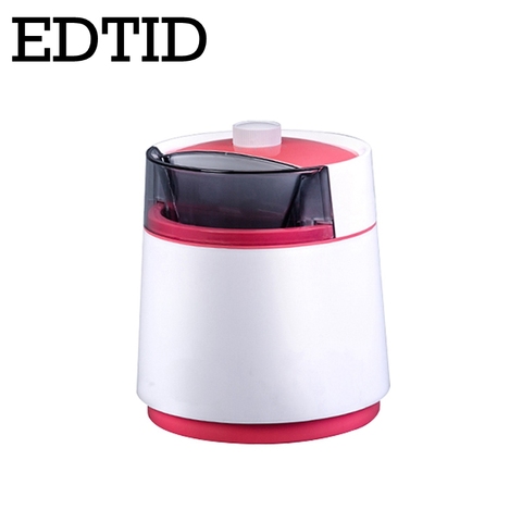 EDTID – Machine à crème glacée automatique, pour la maison, avec fonction de chronométrage de haute qualité, pour le yaourt et le dessert ► Photo 1/2