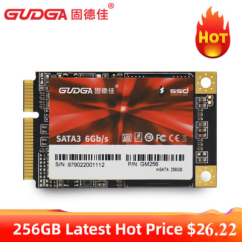 GUDGA SSD 128GB Mini mSATA SATA3 256GB 64GB512GB2TB disque dur à semi-conducteurs interne pour Acer EC 47 tablette ordinateur portable ordinateur de bureau ► Photo 1/6