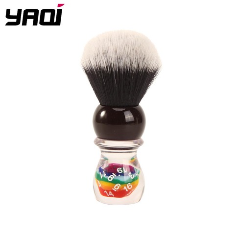 Yaqi – brosse de rasage en forme de dés porte-bonheur, 26mm ► Photo 1/6