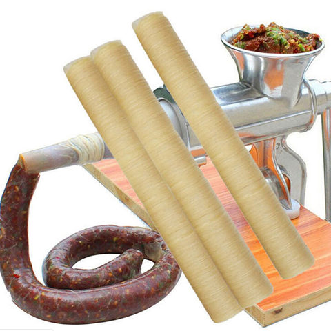 Collagène protéines boyaux saucisse jambon maison cuisine salle à manger cuisine outils volaille outils nouveau ► Photo 1/6