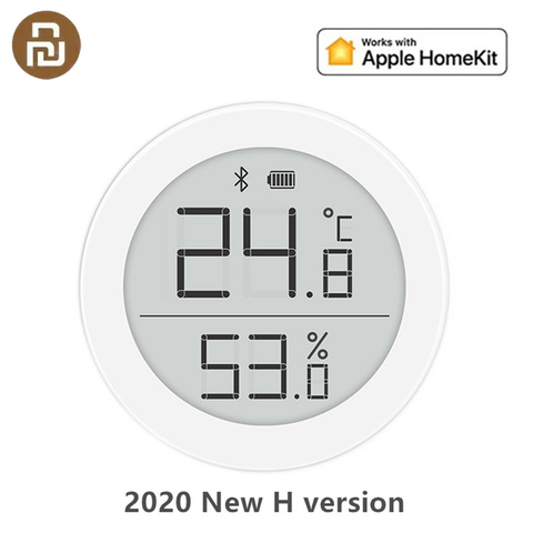 Cleargrass Qingping Bluetooth thermomètre hygromètre température et humidité capteur prend en charge pour Apple Siri et HomeKit ► Photo 1/6