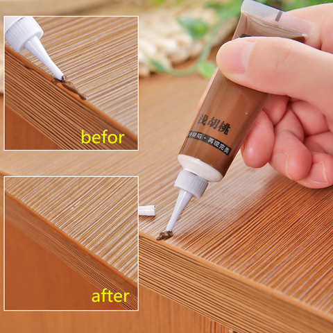 Réparation de meubles en bois, 6 couleurs, marqueurs de retouche de sol,  dissolvant de remplissage de rayures