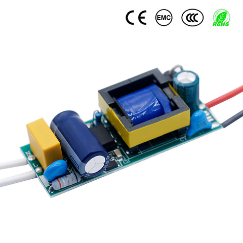 Pilote LED 350mA 12-18W 18-25W 25-36W, convertisseur d'unité d'alimentation LED AC90-265V, transformateurs d'éclairage pour bricolage LED ► Photo 1/6