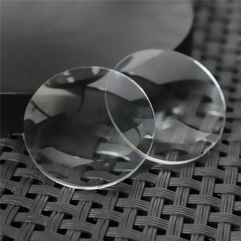Lentille bi-convexe de 25mm x 45mm, 10 pièces/lot, pour Google carton DIY, lunettes 3D VR de haute qualité ► Photo 1/6