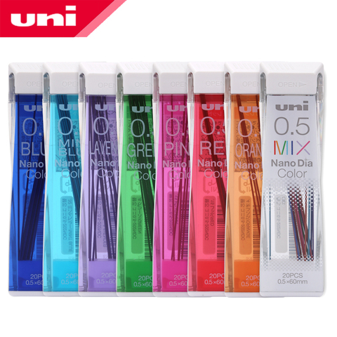 Crayon mécanique Uni 0.5/0.7mm 202NDC, 1 pièce, crayon de couleur, peinture Led, spécial, recharges, papeterie scolaire et de bureau ► Photo 1/6