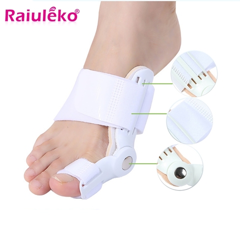 Redresseur Pro de l'attelle du gros os, oignon des orteils, correcteur du pouce, pédicure, Hallux Valgus, dispositif orthopédique, soins des pieds ► Photo 1/6