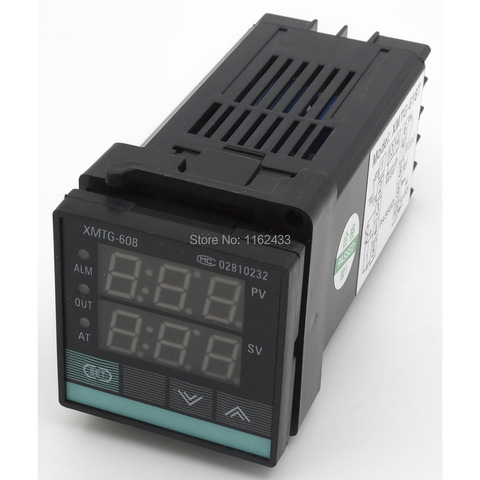 Contrôleur de température numérique pid XMTG-6, avec relais de contrôle du temps, sortie SSR ► Photo 1/6