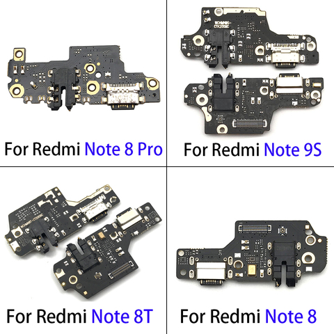 Nouveau chargeur carte PCB Flex pour Xiaomi Redmi Note 8 8T 9 9S 7 Pro 9A Mi 10T Port USB connecteur Dock câble de chargement ► Photo 1/6