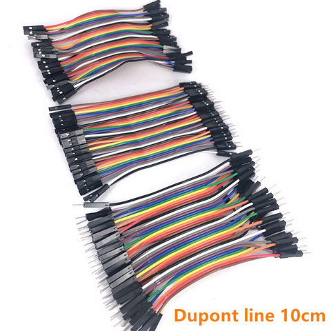 Câble Dupont mâle-mâle, femelle-mâle, femelle-femelle, 10/20/30 cm, avec cavaliers, pour Arduino, DIY, ► Photo 1/4