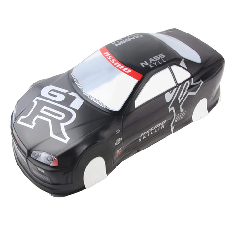 Coque de voiture en PVC 1/10 RC, 16 Types à la mode, 190mm, pour dérive sur route, corps GTR avec spoiler, accessoires de voiture ► Photo 1/6