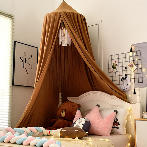 Lit bébé tente de lit suspendu dôme moustiquaire bébé lit bébé fille chambre décor enfants lit auvent tente ► Photo 1/6