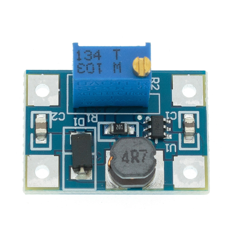 Module d'alimentation intelligent SX1308 DC-DC, 1 pièce, convertisseur élévateur réglable, 2-24V à 2-28V 2a ► Photo 1/6