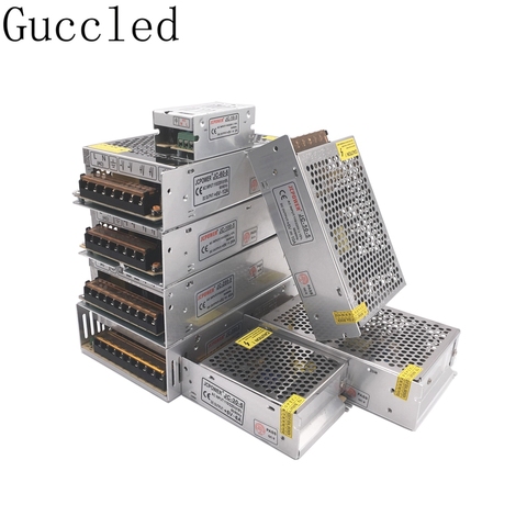 DC5V 2A 5A 6A 8A 10A 12A 15A 20A 30A 40A 60A A Mené L'alimentation d'énergie de Commutateur de Transformateur, Led À Courant Constant Conducteur de Puissance Adaptateur ► Photo 1/6