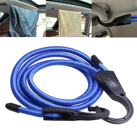 Corde de fixation réglable pour bagages en voiture, 1.5M, corde à linge intérieure, cordon élastique, sangles, ceintures ► Photo 1/6