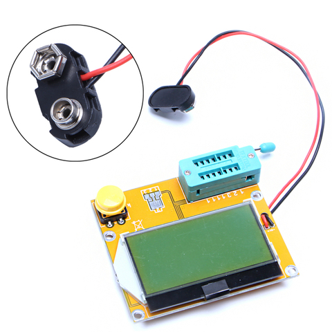 LCR-T4 Transistor testeur Diode Triode Capactitance ESR LCR mètre MOS PNP NPN ► Photo 1/6