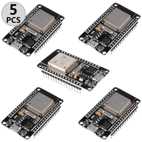 Carte de développement WiFi ESP32 5 pièces, microcontrôleur, puce intégrée CP2102 pour Arduino IDE ► Photo 1/6