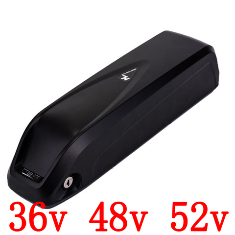 36V 48V 52V batterie au lithium 36V 48V 52V vélo électrique vélo batterie étui 36V 48V 52V Ebike batterie étui avec support ► Photo 1/1