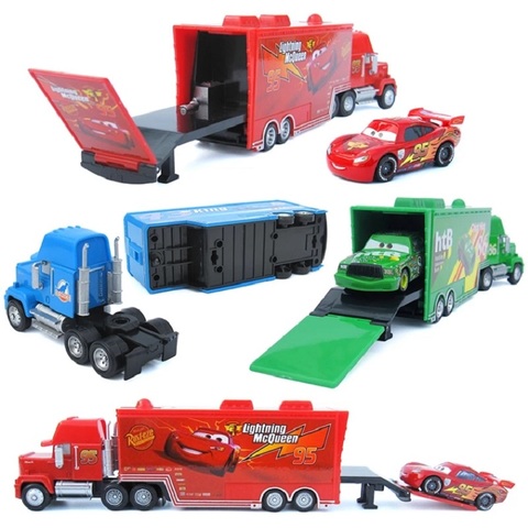 Disney Pixar Cars 3 jouets foudre McQueen 1:55 moulé sous pression Jackson tempête Mater métal alliage modèle enfants cadeau d'anniversaire garçon jouets ► Photo 1/6