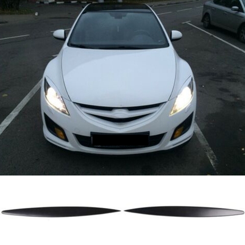 2 pièces voiture paupières sourcils phares couvre cils pour Mazda 6 GH / Atenza 2008-2012 ► Photo 1/6