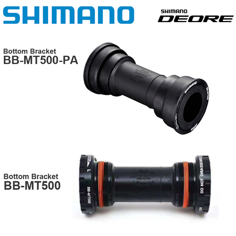 SHIMANO – support de pédalier DEORE T6000 BB-MT500-PA BB-MT500, fileté, 68/73mm de largeur de coque, pièces d'origine ► Photo 1/3