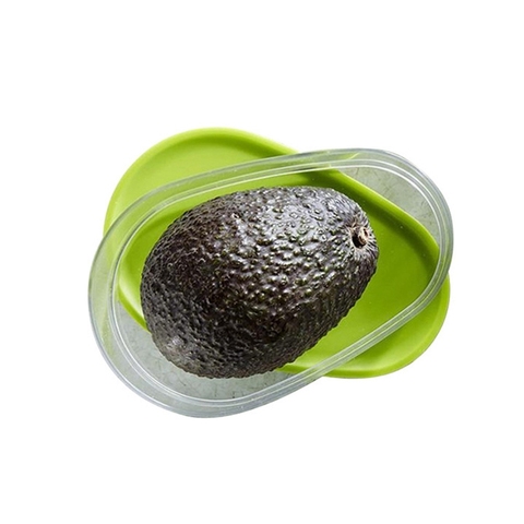 Boîte de rangement pour aliments d'avocat 14*9*7cm | 1 boîte de rangement pour avocat, gain de place, récipient de fruits en plastique pour cuisine, bac à légumes ► Photo 1/6