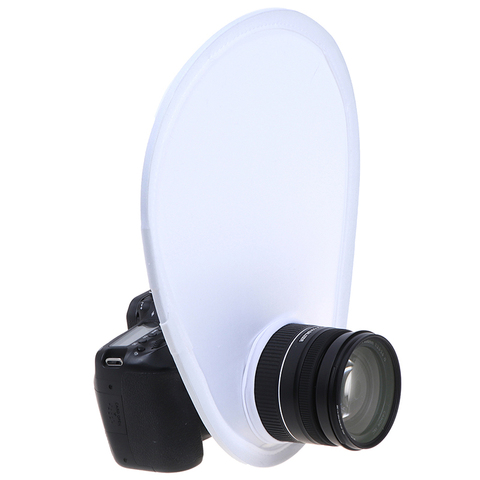 Diffuseur de lentille Flash de photographie réflecteur diffuseur Flash Softbox pour objectifs de caméra reflex numérique Canon/Nikon/Sony/Olympus ► Photo 1/6