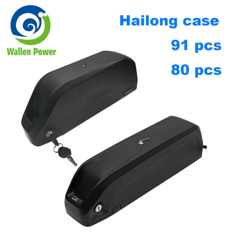 Hailong boîtier Batteries boîtier Polly Max charge 80 pièces/91 pièces 18650 cellules batterie 48V/52V boîtier de batterie électrique ► Photo 1/6