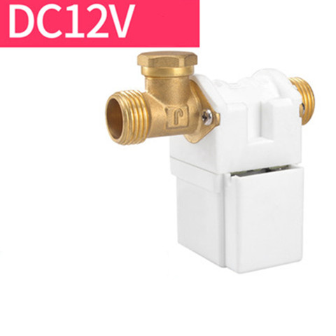 Électrovanne électrique en laiton G1/2 'nc 12v 24v 220v chauffe-eau air système solaire ► Photo 1/6