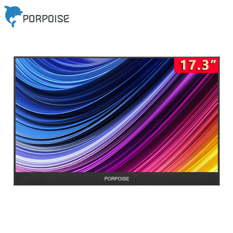 Écran IPS USB Super-Ultra Portable de 17.3 pouces 1920x1080 px, moniteur avec support pliable, prise HDMI, pour PS3, PS4, XBOX, PC ► Photo 1/6